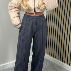 Hannah Cropped Cargo Bomber