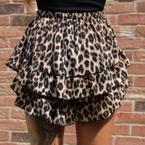 Ava Animal Print Skort