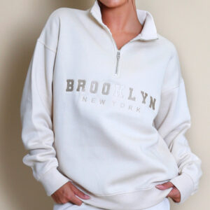 Brooke Fleece Half Zip Sweater